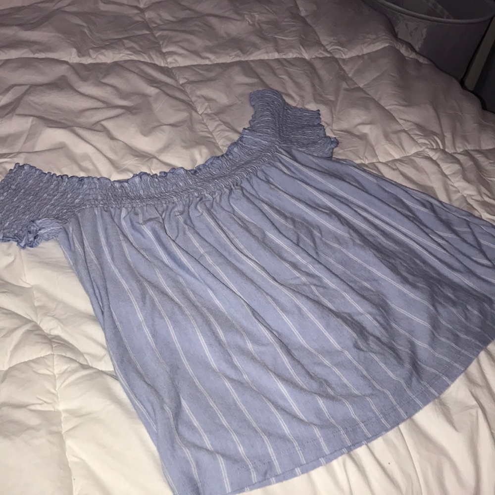 off the shoulder top from american eagle